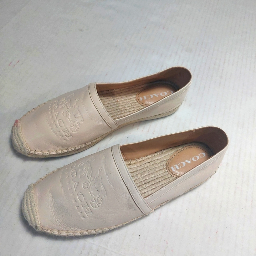 Coach Women's Charlie Espardrilles Flats Size 6.5M